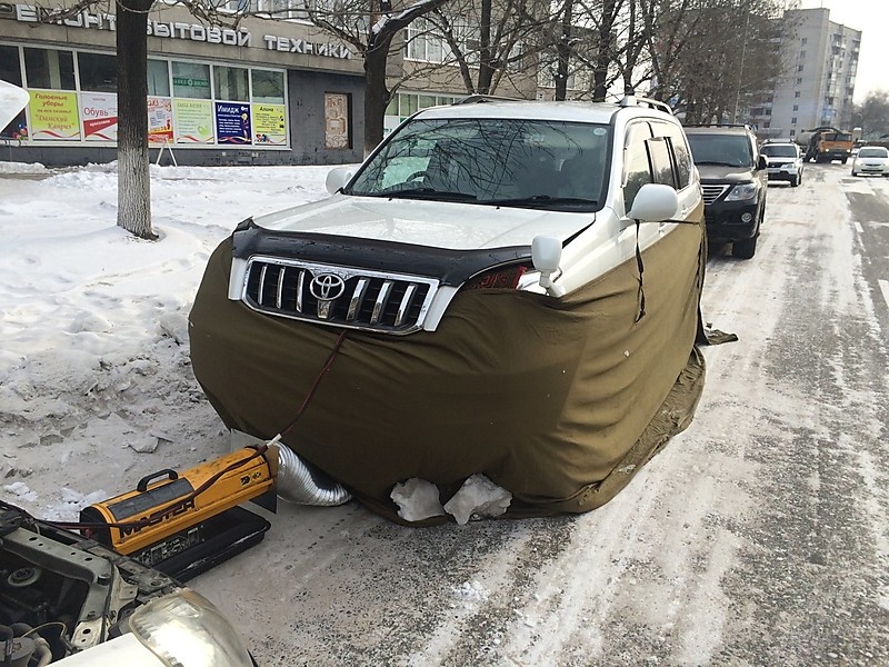 Отогрев легкового авто от 1000р